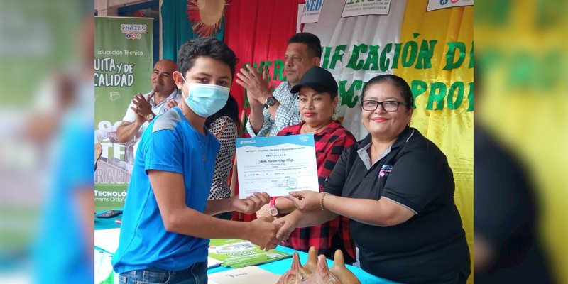 Programa Nacional Vocación para el Trabajo y la Vida tiene sus primeros frutos en Juigalpa