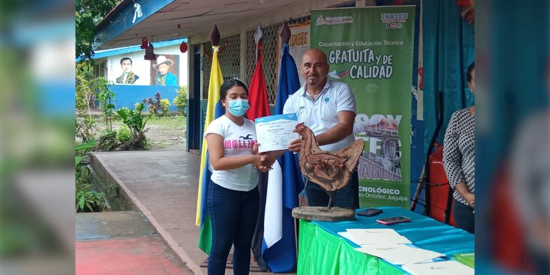 Programa Nacional Vocación para el Trabajo y la Vida tiene sus primeros frutos en Juigalpa