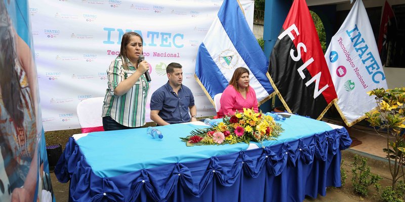 INATEC inaugura laboratorio de computación en el Centro Tecnológico Camilo Ortega Saavedra