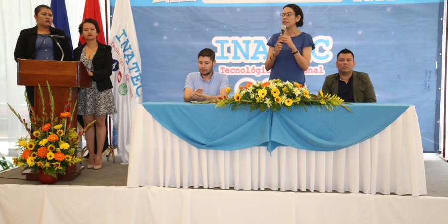 Autoridades de INATEC presentan nueva carrera técnica dirigida a docentes técnicos