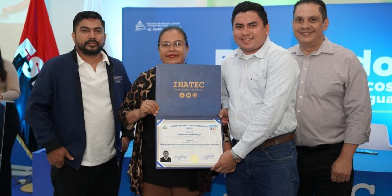 Más de 400 nuevos Maestros Técnicos gradúa el Centro Nacional de Formación de Maestros del Inatec