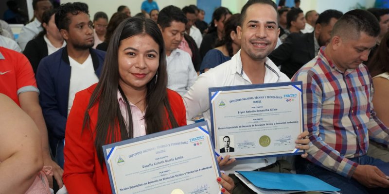 Más de 400 nuevos Maestros Técnicos gradúa el Centro Nacional de Formación de Maestros del Inatec