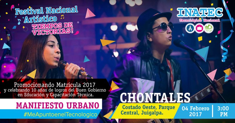 Festival Artístico Chontales ¡Tiempos de Victorias!