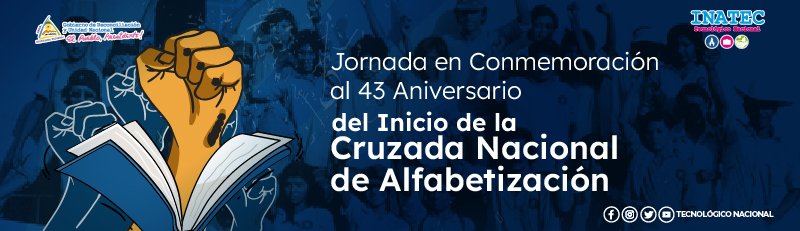 Jornada en Conmemoración del 43 aniversario del inicio de la Gran Cruzada Nacional de Alfabetización