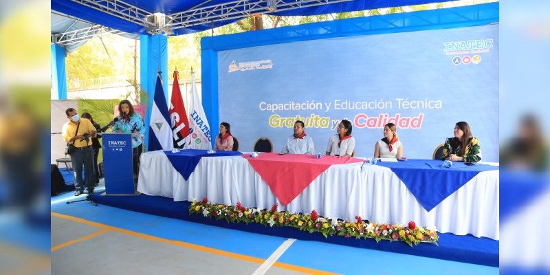 Reinauguración de la Subsede Ariel Darce del Centro Tecnológico Manuel Olivares, Managua