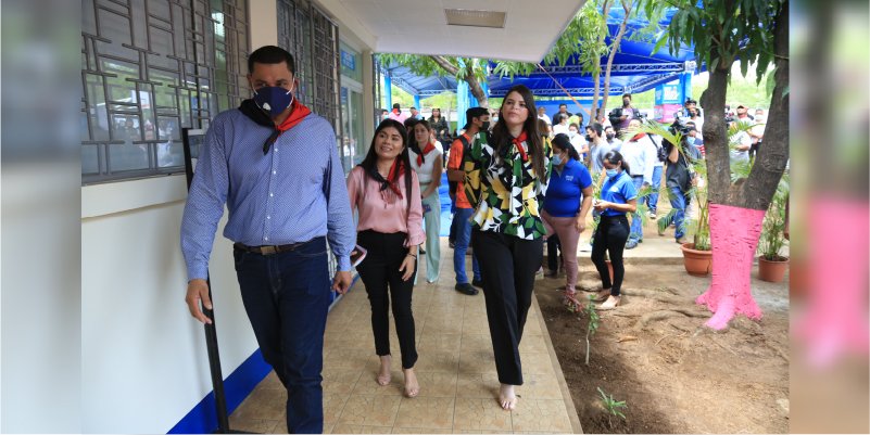 Reinauguración de la Subsede Ariel Darce del Centro Tecnológico Manuel Olivares, Managua