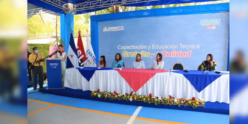 Reinauguración de la Subsede Ariel Darce del Centro Tecnológico Manuel Olivares, Managua