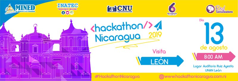 Hackathon Nicaragua 2019 Visita León