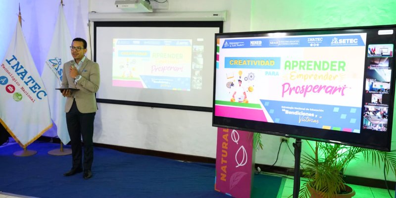 Nicaragua celebra el talento y la innovación con el Webinar: “Creatividad para Aprender, Emprender, Prosperar”