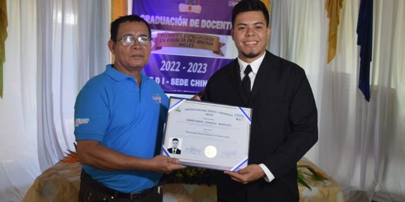 Chinandega cuenta con Docentes Graduados del Técnico Especialista en Didáctica del Idioma Inglés