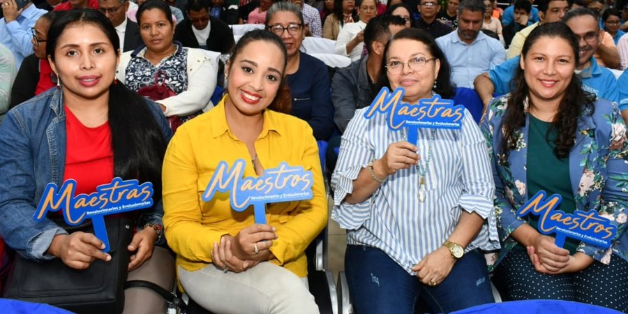 Sistema Educativo Nacional Celebra y Reconoce a Maestros y Maestras de Nicaragua