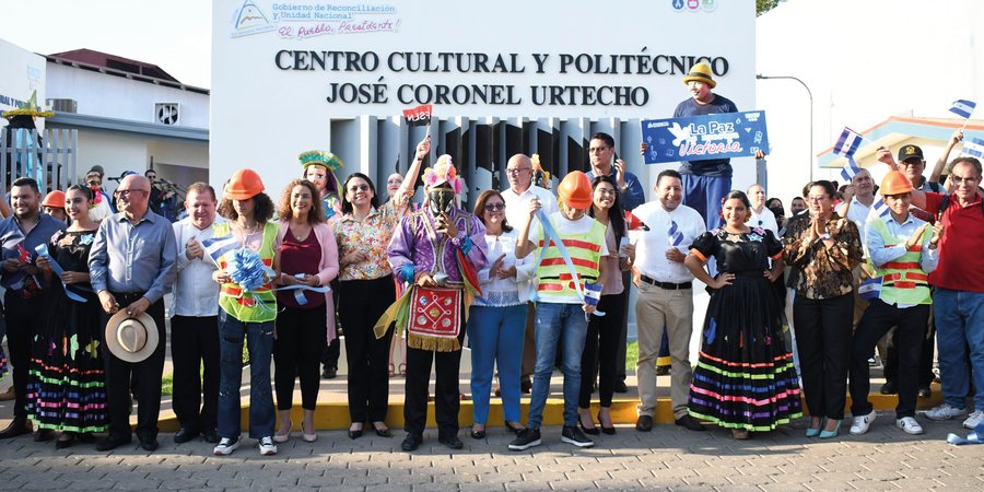 ¡No volverá el Pasado! Nicaragua inaugura Centro Cultural y Politécnico José Coronel Urtecho