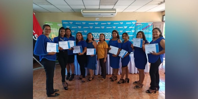 ¡Restitución de Derechos! 140 protagonistas de cursos reciben certificados en Nandaime