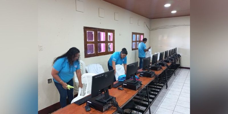 Centros Técnicos continúan preparando condiciones para el inicio de clase este 13 de febrero