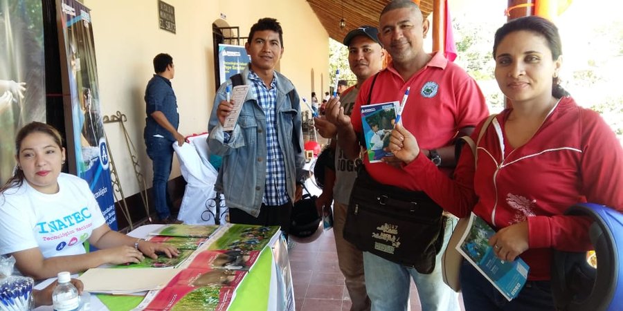 Familias de El Sauce participan en #SoyTecNicaragua