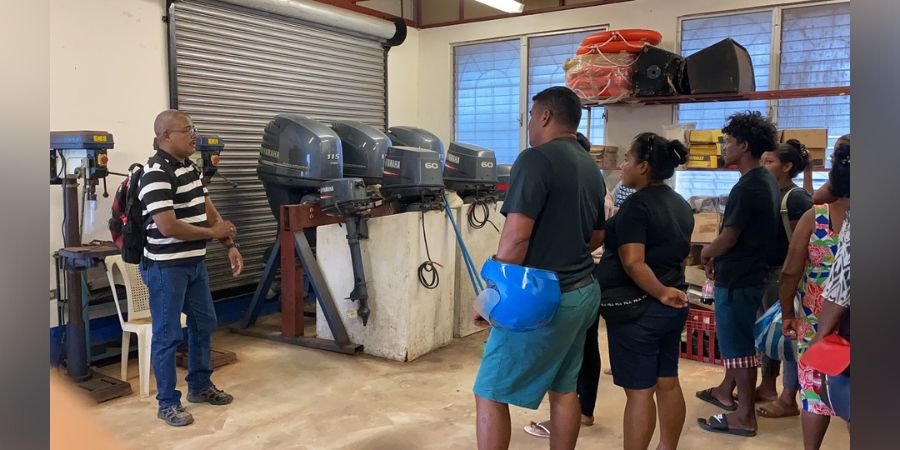 Cooperativas del Marisco recorren instalaciones del Centro Técnico de Puerto Cabezas