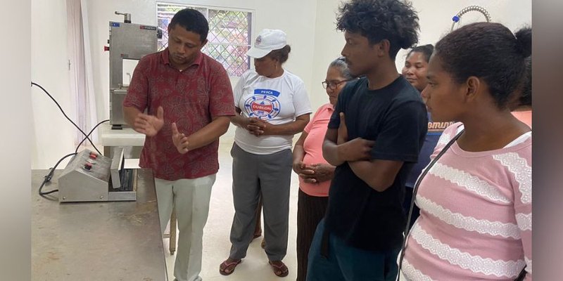 Cooperativas del Marisco recorren instalaciones del Centro Técnico de Puerto Cabezas