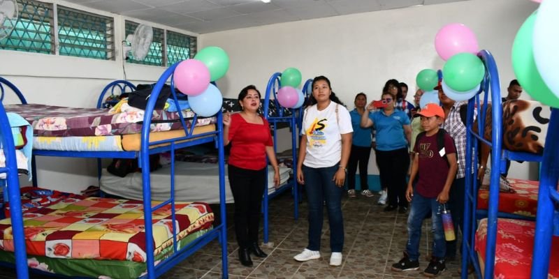 ¡Ambientes renovados! Inauguran mejoras en el internado del Centro Tecnológico Manuel Landez Rojas