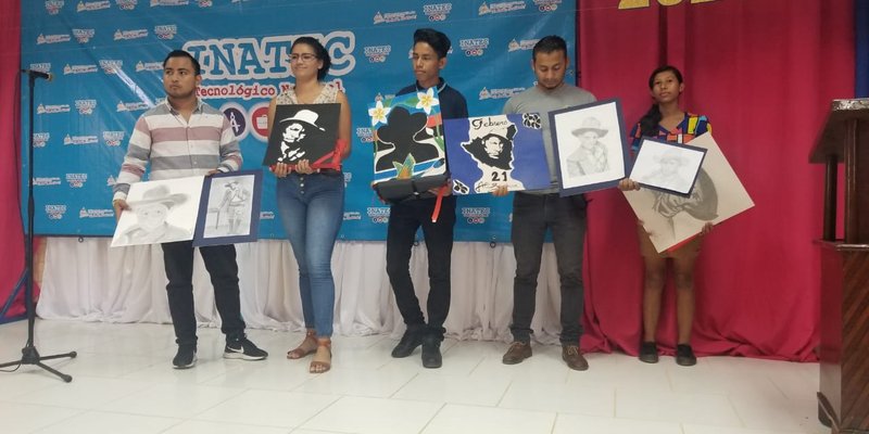 TECNacional - Estudiantes técnicos conmemoran el 86 Aniversario del paso a la Inmortalidad del General Sandino