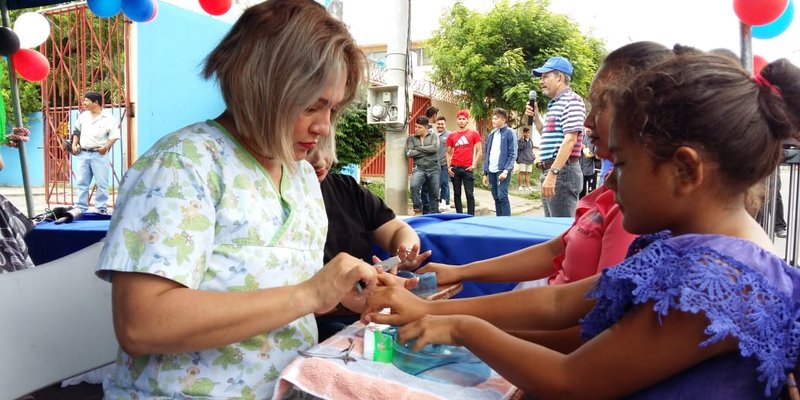 TECNaciona- Familias de Acahualinca disfrutan de Feria Comunitaria en saludo al 40/19