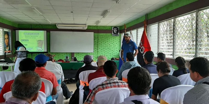 Productores del departamento de Matagalpa conocen oferta educativa del Centro Tecnológico Santiago Baldovino