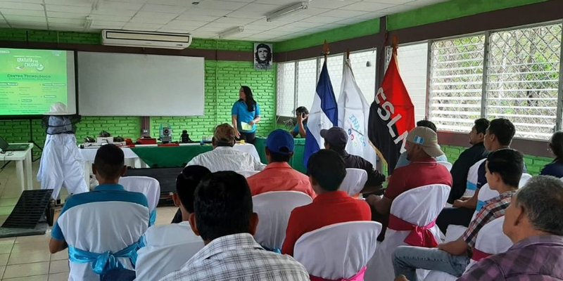 Productores del departamento de Matagalpa conocen oferta educativa del Centro Tecnológico Santiago Baldovino