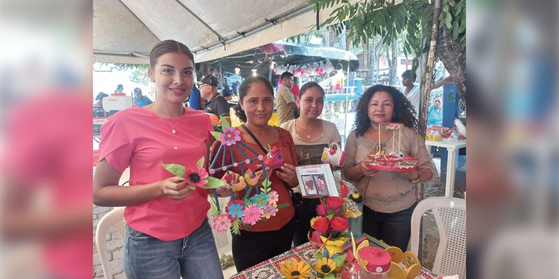 Protagonistas de la Capacitación Técnica de Somoto comparten su potencial en Feria Demostrativa