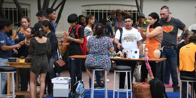 Tiangues Culturales: Un Derroche de arte y talento de estudiantes del Centro Cultural y Politécnico José Coronel Urtecho