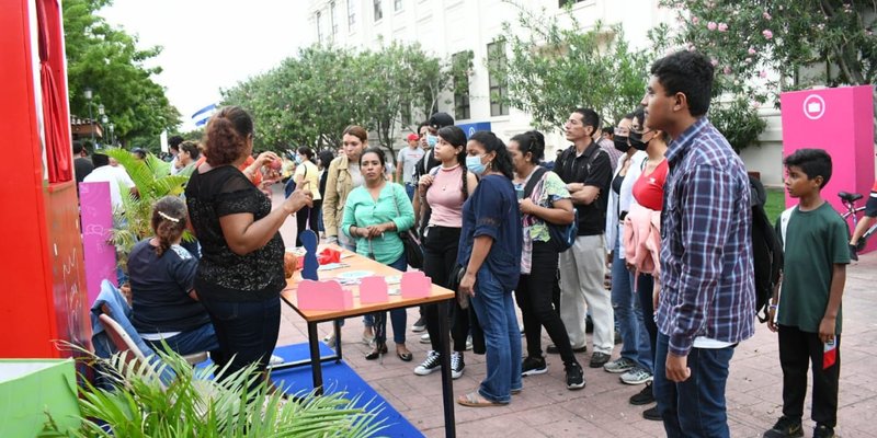 Tiangues Culturales: Un Derroche de arte y talento de estudiantes del Centro Cultural y Politécnico José Coronel Urtecho