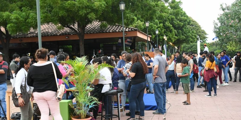 Tiangues Culturales: Un Derroche de arte y talento de estudiantes del Centro Cultural y Politécnico José Coronel Urtecho