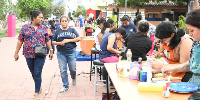 Tiangues Culturales: Un Derroche de arte y talento de estudiantes del Centro Cultural y Politécnico José Coronel Urtecho