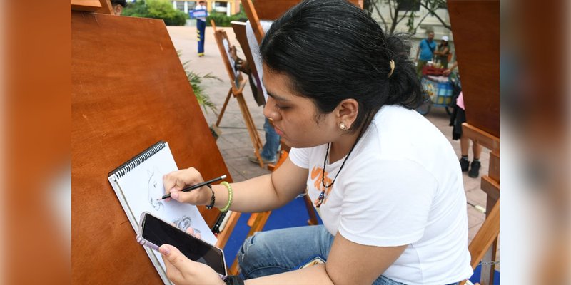 Tiangues Culturales: Un Derroche de arte y talento de estudiantes del Centro Cultural y Politécnico José Coronel Urtecho