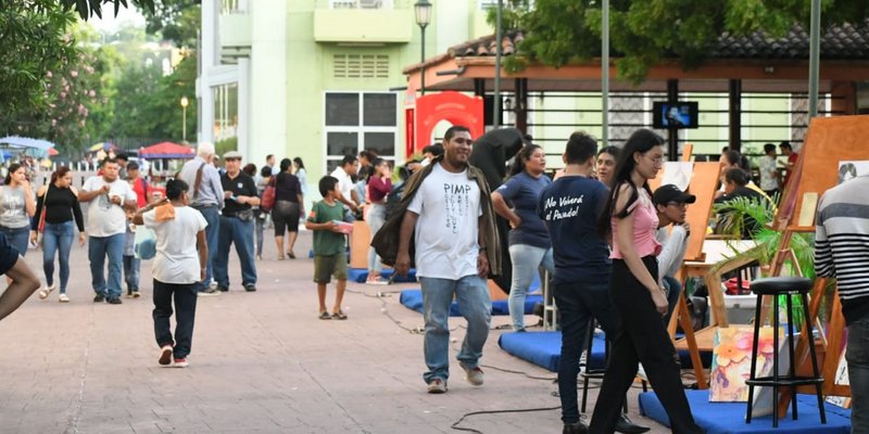 Tiangues Culturales: Un Derroche de arte y talento de estudiantes del Centro Cultural y Politécnico José Coronel Urtecho