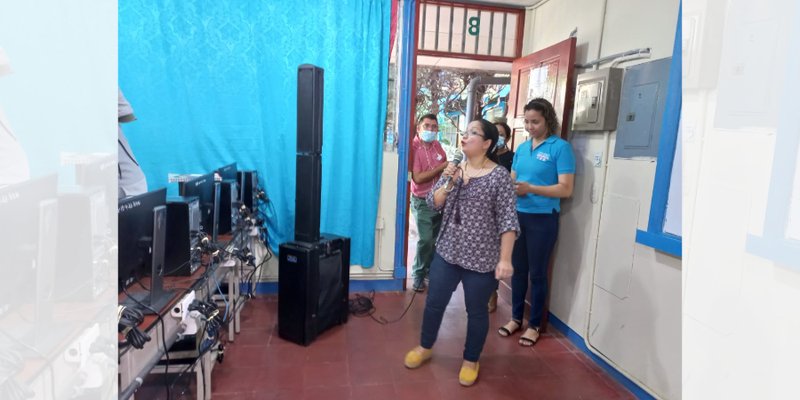 Nuevo equipamiento informático para Estudiantes Técnicos de Matagalpa