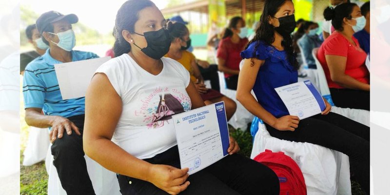 Protagonistas finalizan cursos de Agroindustrialización en Nandaime