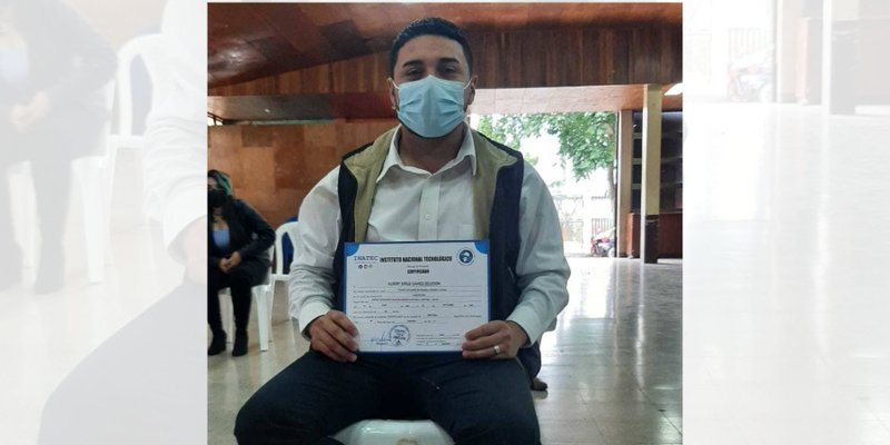 Protagonistas concluyen cursos libres y modulares de la enseñanza técnica en Jinotega