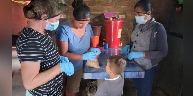 Pobladores de Comunidad El Cobano, en San Isidro aprenden elaboración de leches saborizadas