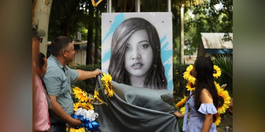 Tecnológico de El Sauce Devela Monumento en Homenaje a la Chinita Arlen Siu