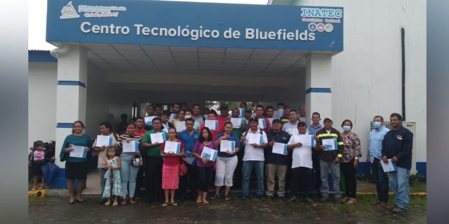 Certifican a Personas con Experiencia y sin Título en el Caribe Sur de Nicaragua