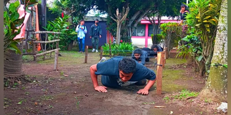 Estudiantes Técnicos de Diriamba ponen de manifiesto su adrenalina