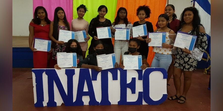 287 Protagonistas celebraron Entrega de Certificados en el Centro Tecnológico de Puerto Cabezas