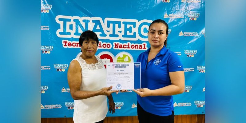 Centro Tecnológico de Chichigalpa realiza entrega certificados a protagonistas Cursos de Capacitación