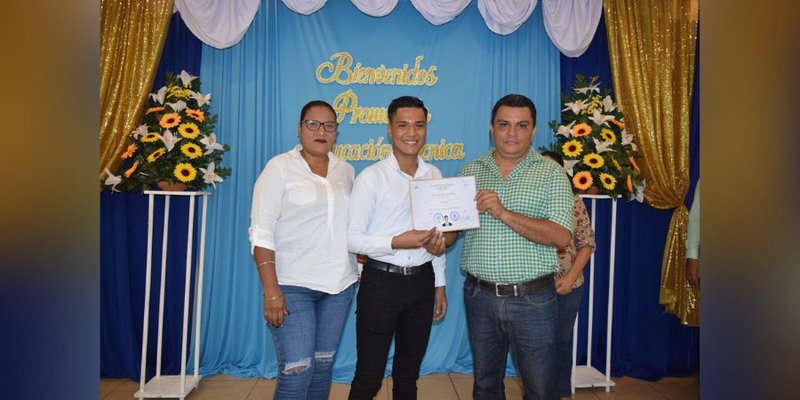 Celebran Primer Graduación 2022 del Centro Técnico de  El Viejo, Chinandega