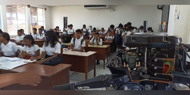 Estudiantes de Secundaria conocen instalaciones del Centro Tecnológico de Puerto Cabezas