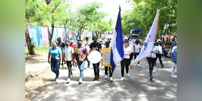 Estudiantes Técnicos inician actividades para celebrar la Fiestas Patrias