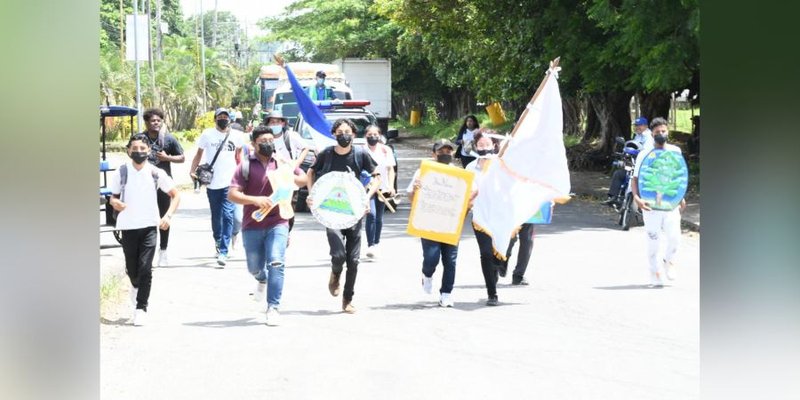 Estudiantes Técnicos inician actividades para celebrar la Fiestas Patrias