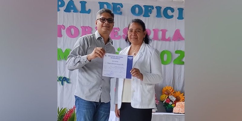 Capacitación técnica garantiza desarrollo de las familias