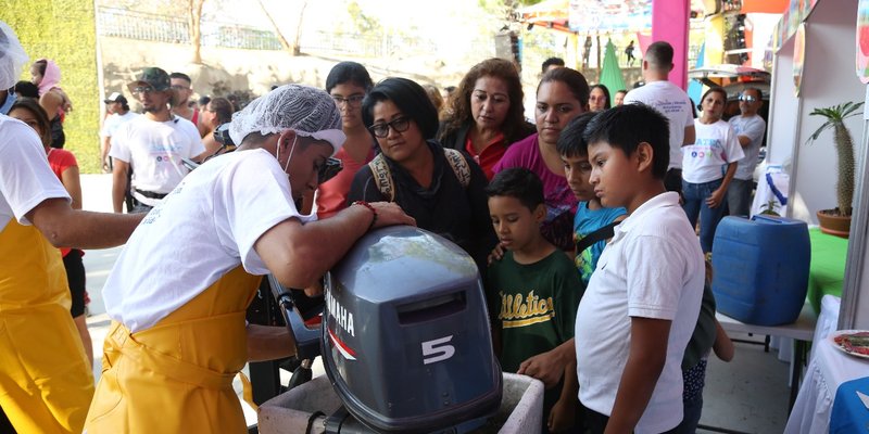 Familias capitalinas disfrutaron del Tropical Fest #SoyTecNicaragua