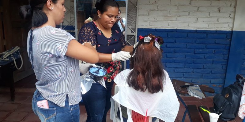 TECNacional - Protagonistas de San Juan de Rio Coco finalizan Curso de Coloración