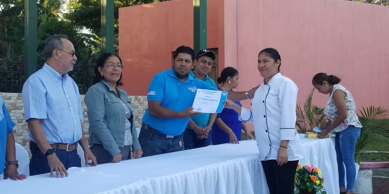 Protagonistas del municipio La Concepción culminan cursos de capacitación técnica
